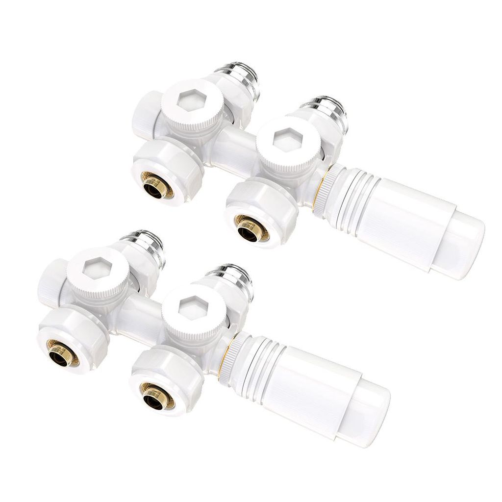 S'AFIELINA Set multibloc pour robinetterie de radiateur, Image du produit 