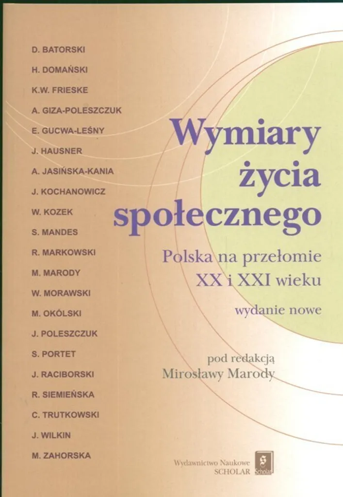 Wymiary życia społecznego : analyse sociologique et théories de groupe