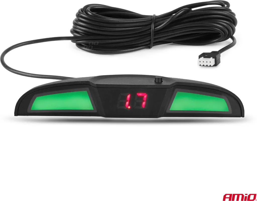Sensori di Parcheggio Bianchi AMIO-02283 con Display LED COB 4 pz - 6