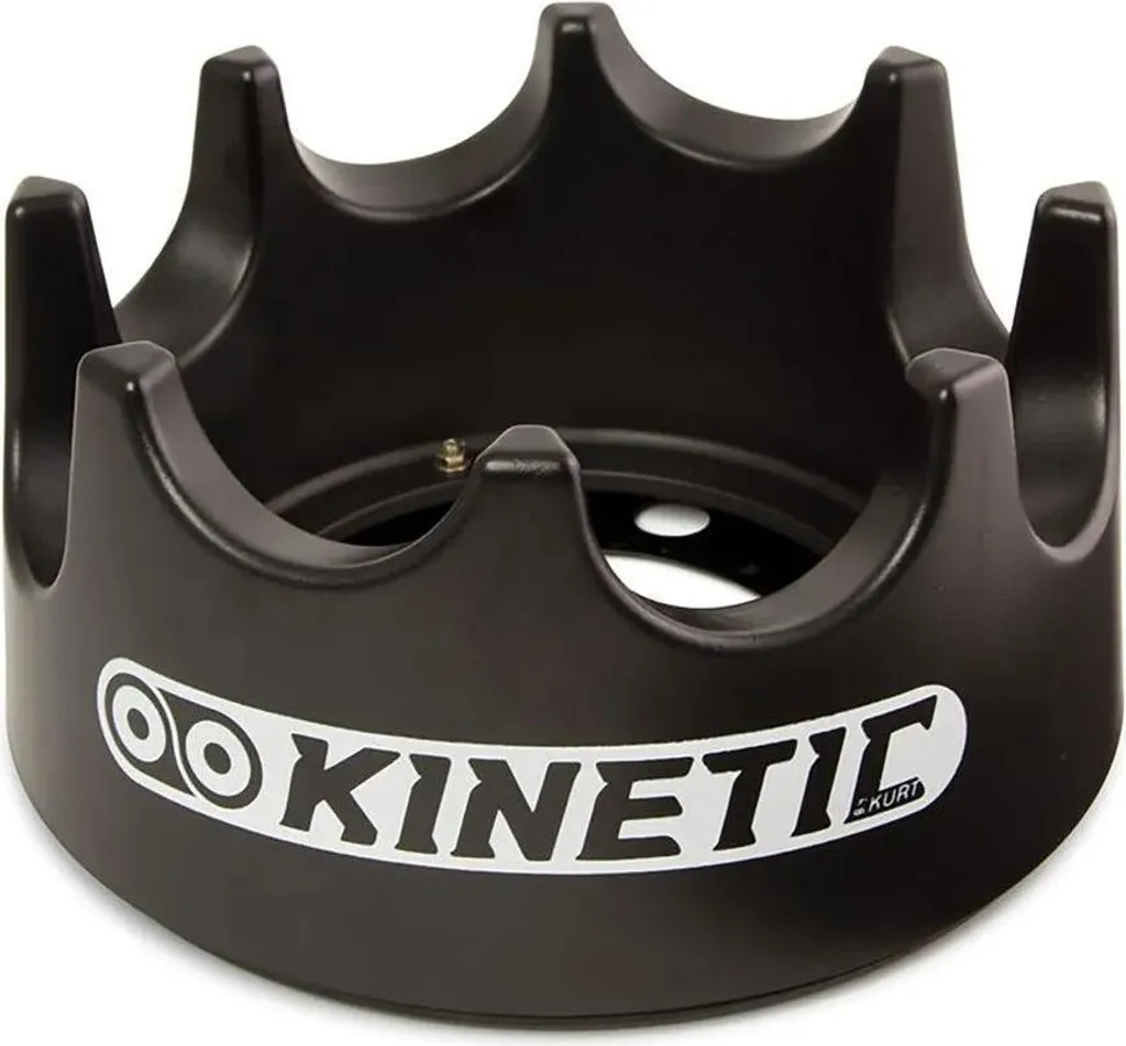 Kinetic Turntable Ring Noir - Anneau de Rotation Fluide Finition Matte