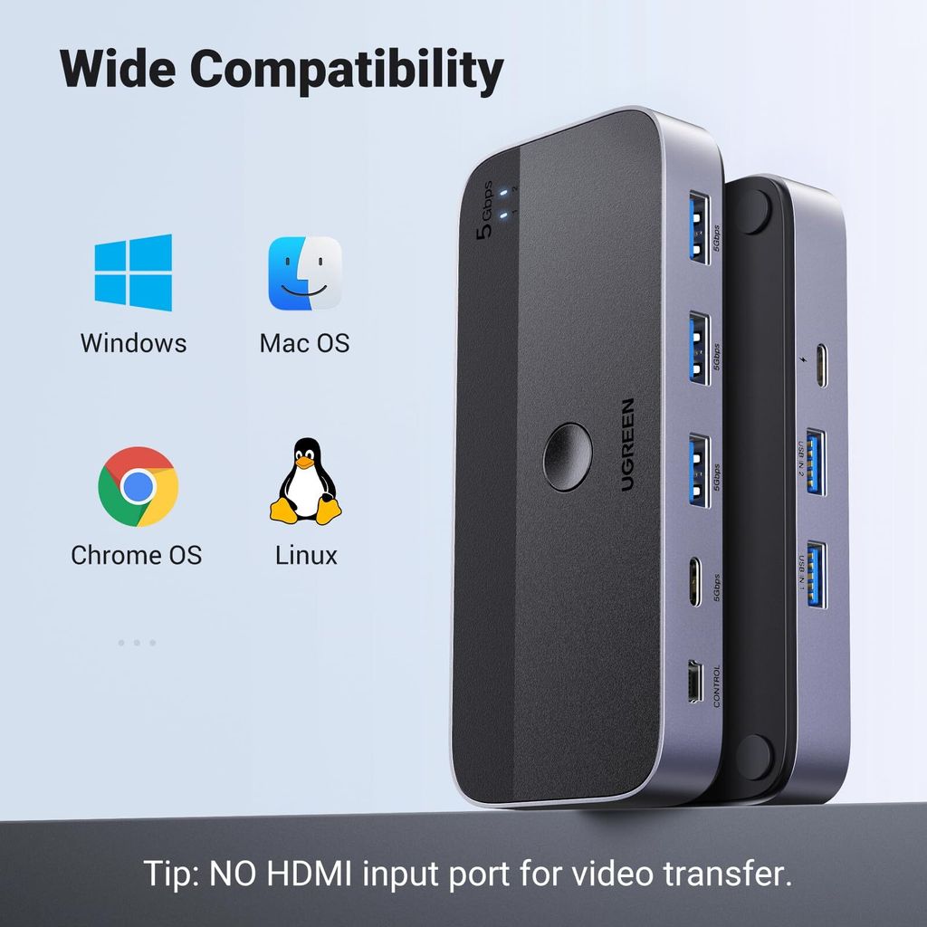 HUB - adaptér - CM662 USB 3.0 Switch 2 v 4 + 2x USB-A kabel Obrázek produktu 19