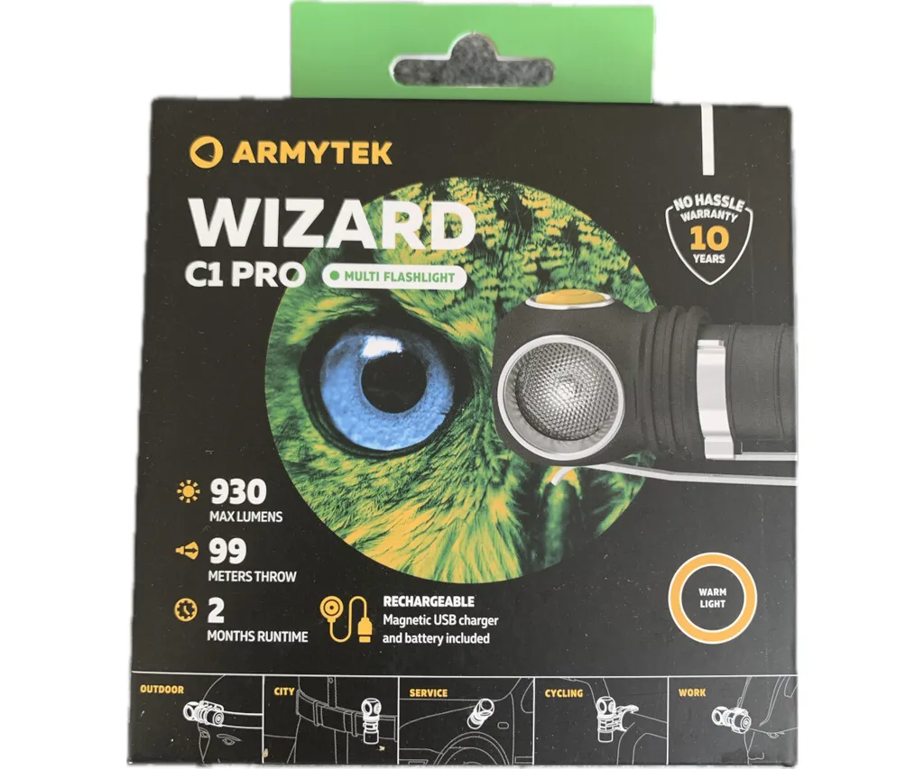 Éclairage Main Libre Wizard C1 Pro Magnet USB 930lm contre l'Obscurité - 25