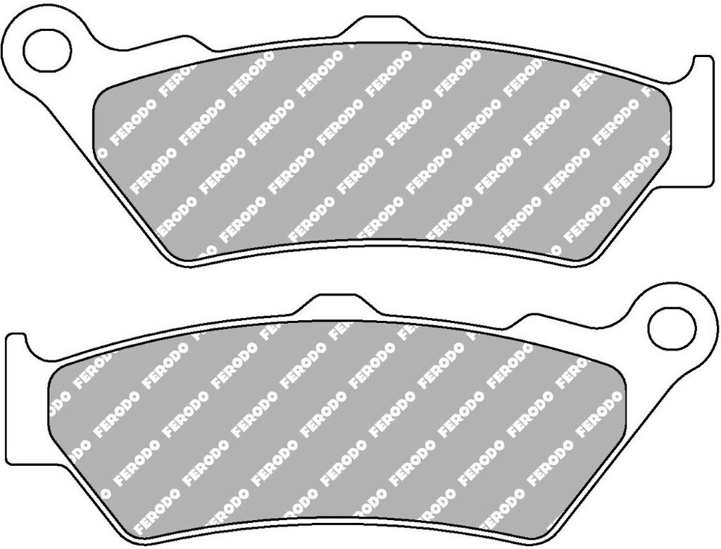 Bremsbelagsatz, Scheibenbremse FERODO FDB2006EF