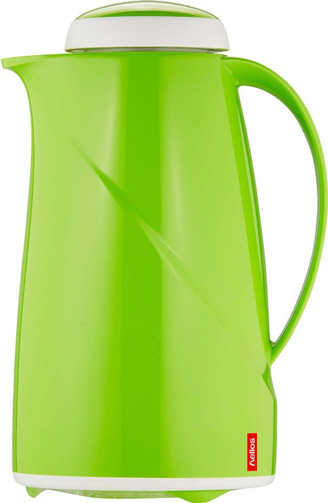 Helios Isolierkanne Wave 1,0 l kiwi, spülmaschinenfest