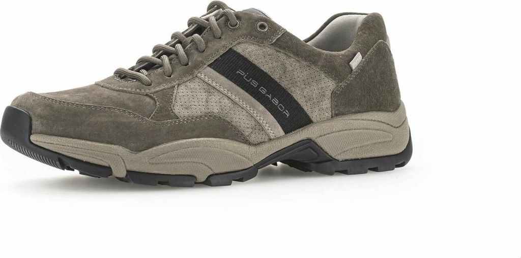 Pius Gabor Sneaker - Schwarzgrau Leder Größe: 42 Normal