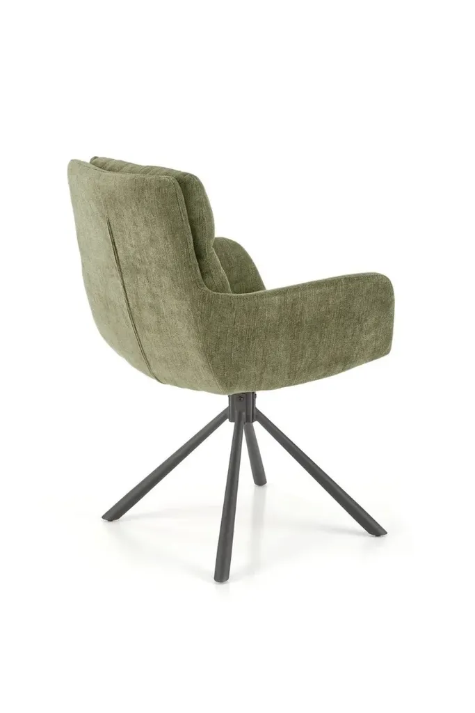 Chaise K495 olive pour coin repas chic ou bureau de travail à domicile - 2