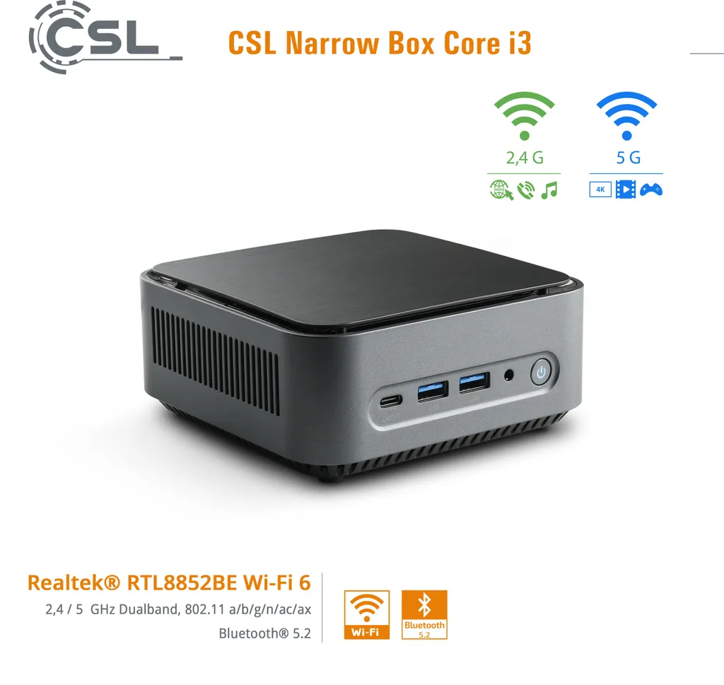 Unité Centrale Compacte Core i3 8 Go RAM 500 Go SSD sous Windows 11 - 7