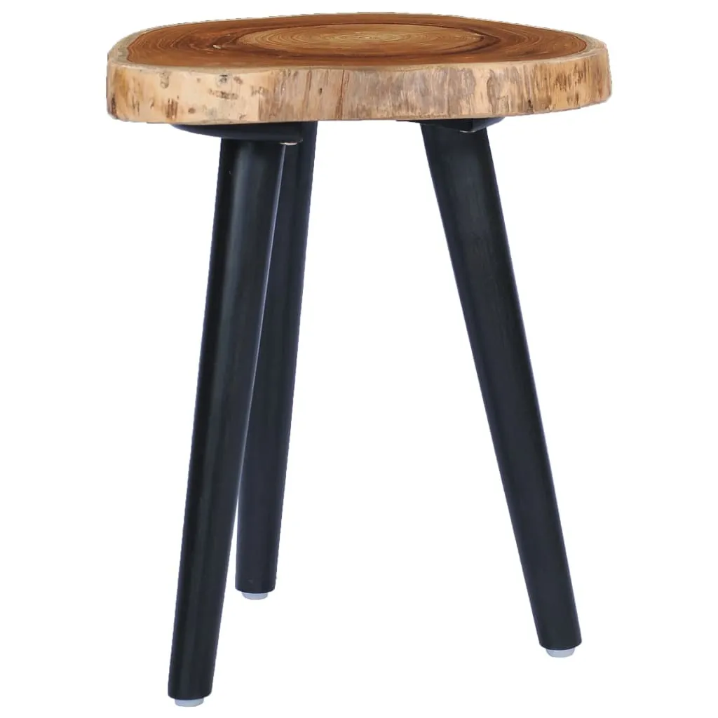 SYFAX™ Tavolino Salotto 40x45 cm in Vero Teak Massello Naturale