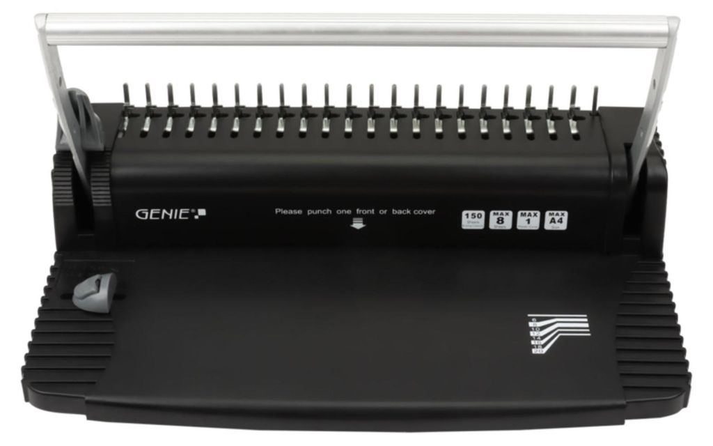 GENIE CB 820 Spiralbindegerät 150 Blatt 21-Ring-Lochung Produktbild 