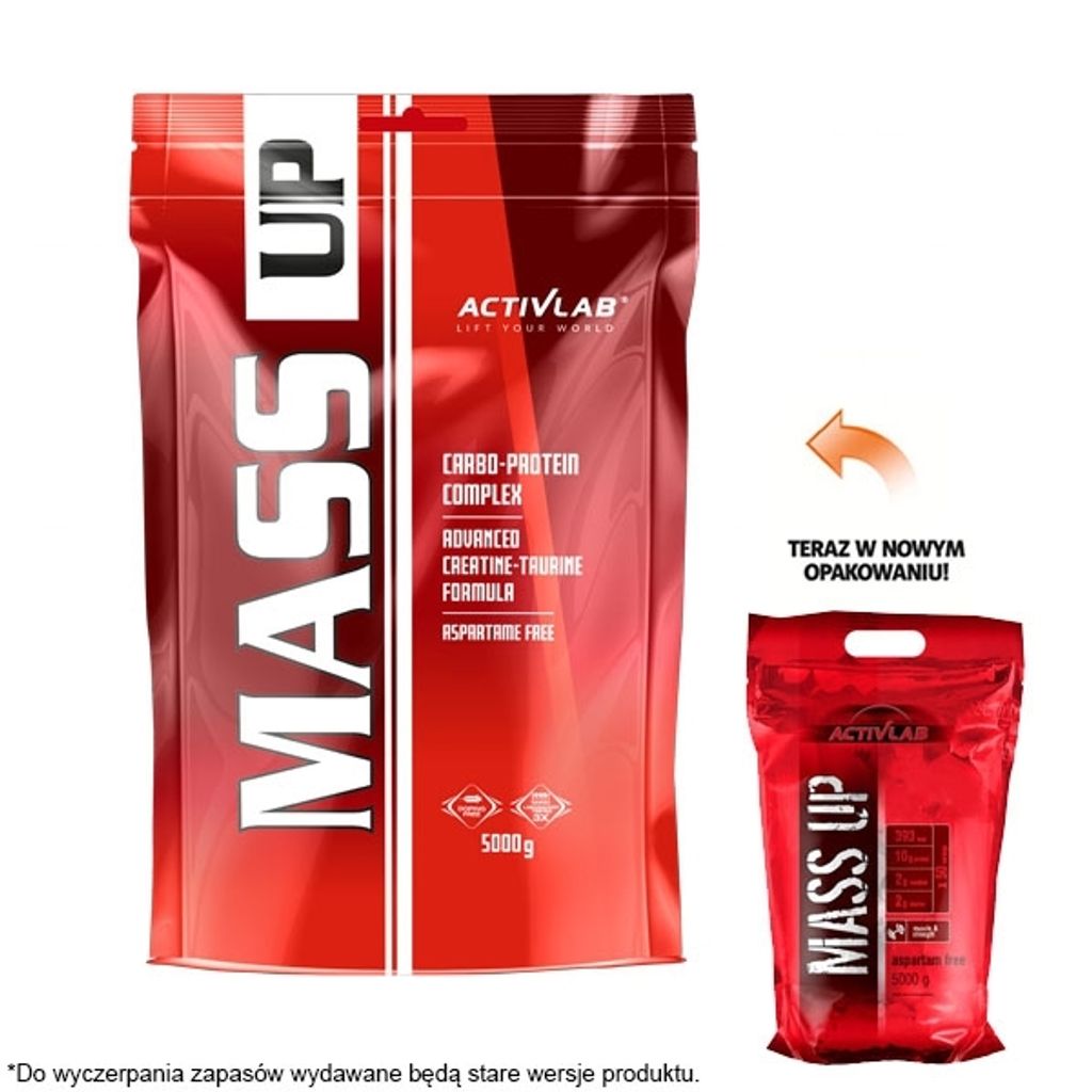 ActivLab Mass Up Banana Proteine in Polvere 5000g - Immagine del prodotto 