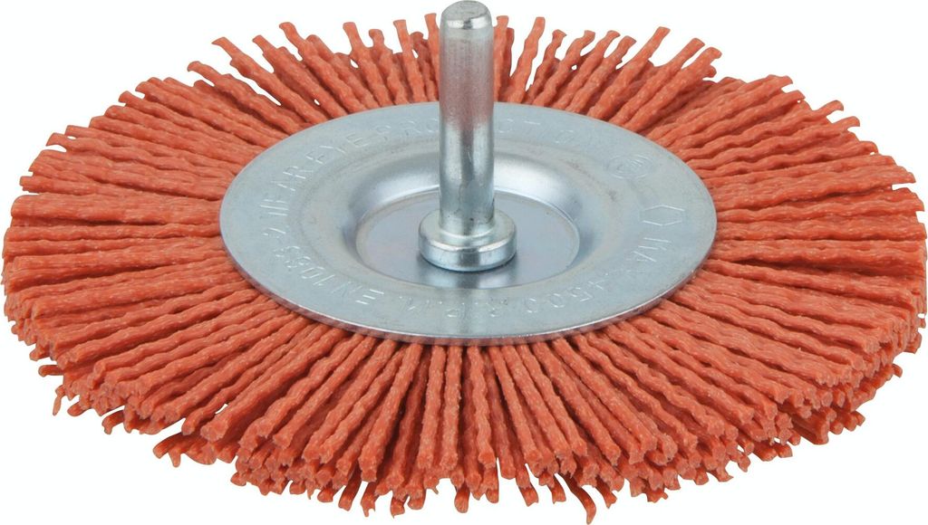 Wolfcraft Nylon-Scheibenbürste Ø100 mm