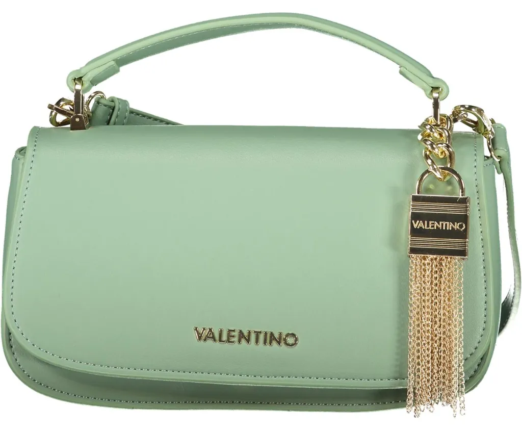 Sac à main vert avec détails contrastés et design ergonomique pour femme