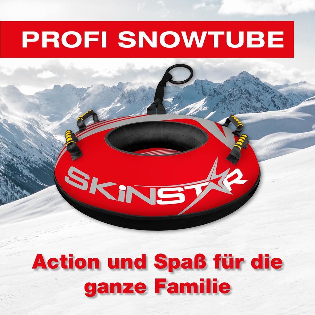 SkinStar Profi Snowtube red Ø 70cm opona saneczkowa opona Zdjęcie produktu 