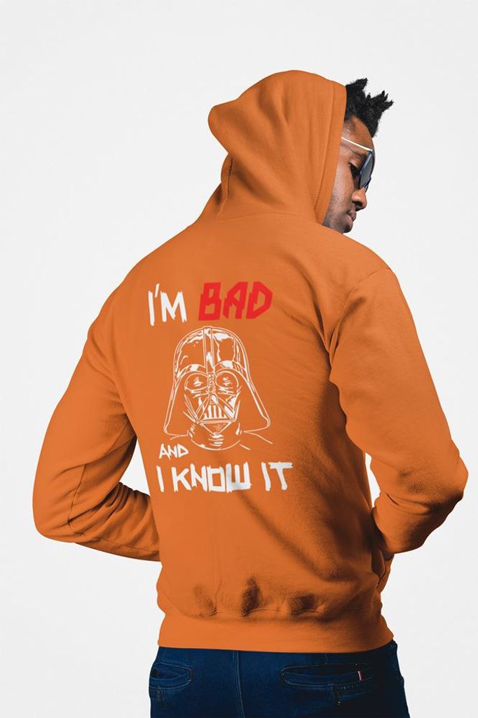 D&B Uni Hoodie ZIPMO00072 Star Wars Orange-Größe M