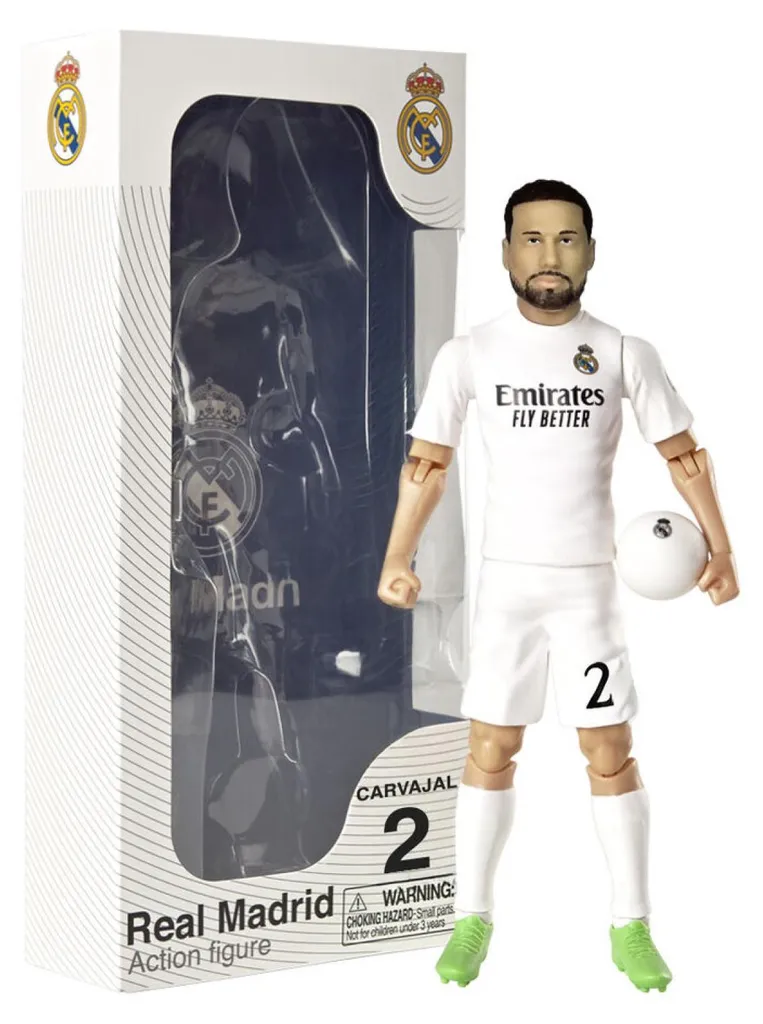 Figurine footballeur Real Madrid Dani Carvajal 20cm - Jouet de collection