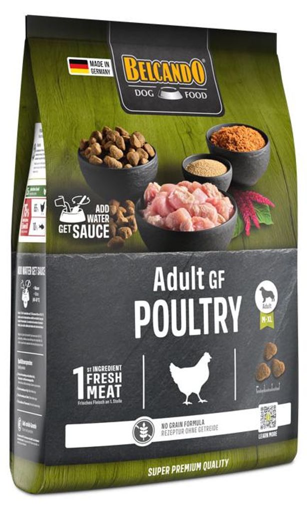 Belcando 556215, Adult, Fisch, Geflügel, 4 kg, Gluten-frei Produktbild 