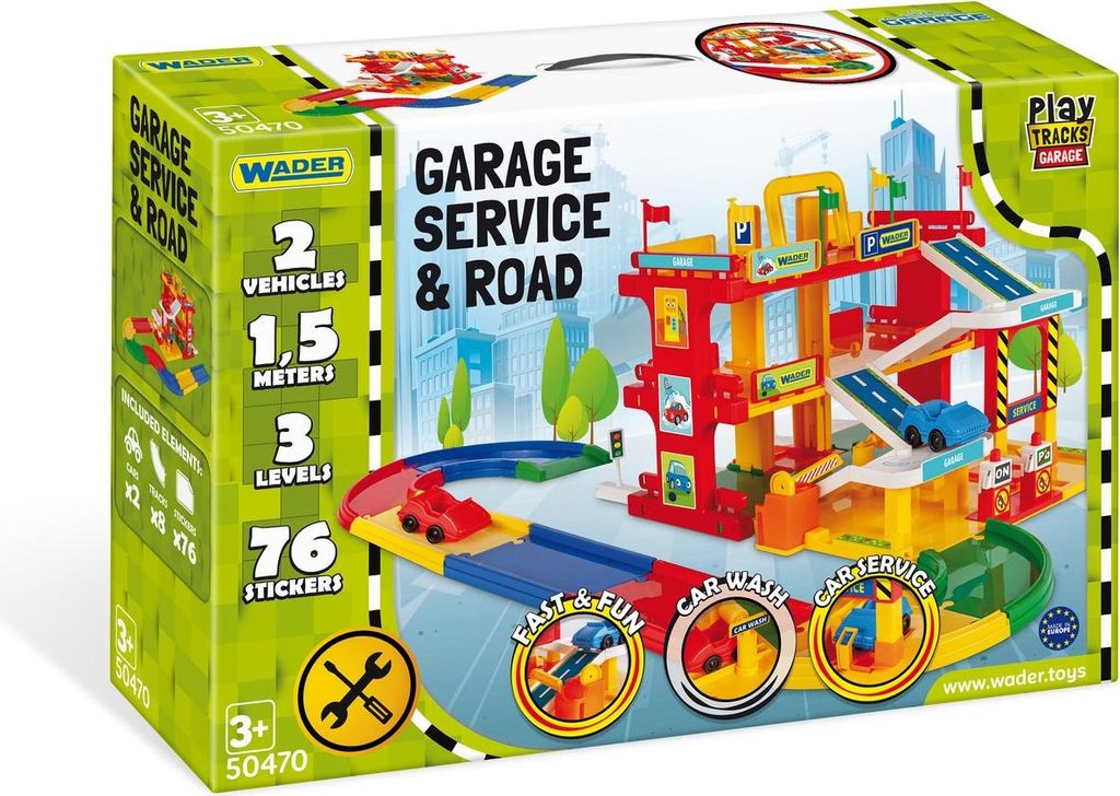 Ensemble de jeu de garage de stationnement avec ascenseur, Image du produit 