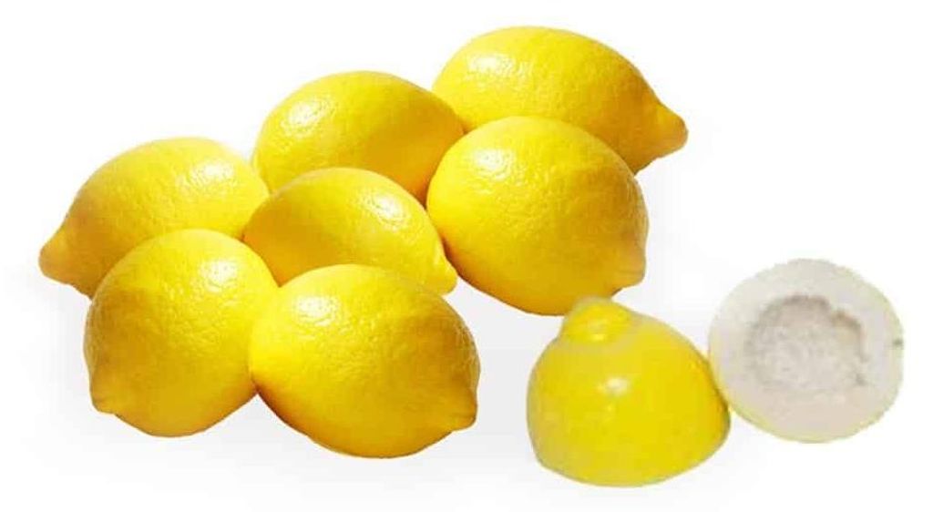Boules Bubble Gum aspect citron remplies de poudre Image du produit 