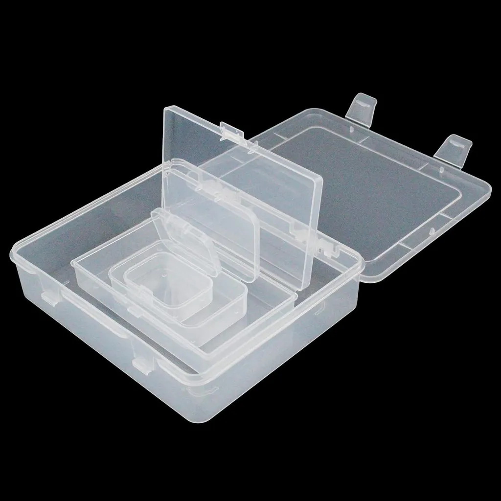 Ne perdez plus vos vis - Set de 7 Mini-Boîtes de Rangement Hermétiques