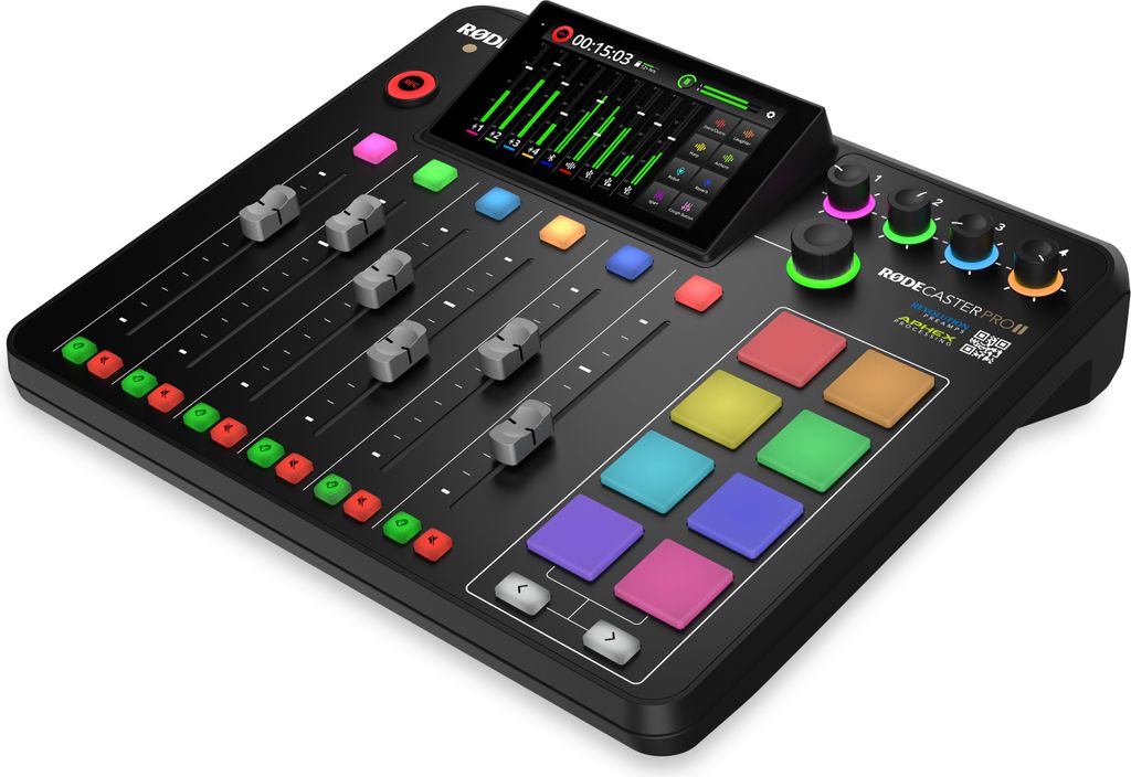 RODECaster Pro II Podcast-Produktionsstudio, Produktbild 
