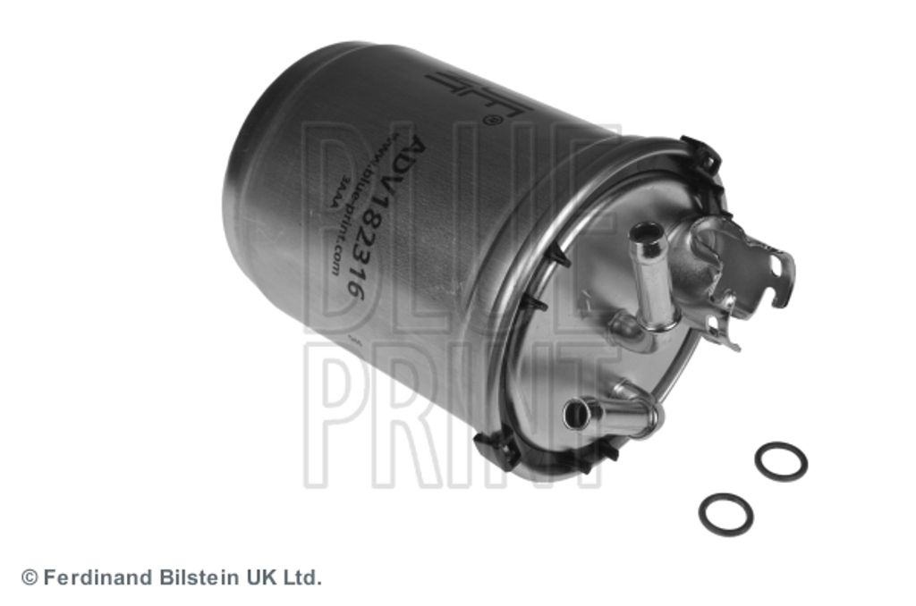 Kraftstofffilter BLUE PRINT ADV182316 für VW POLO (9N) Leitungsfilter