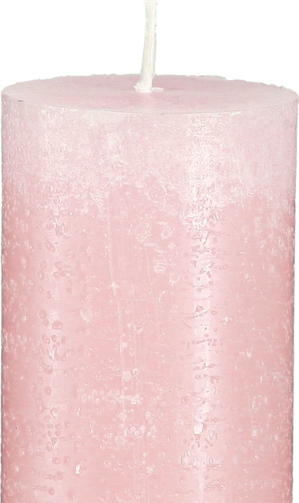 Romantische Stabkerzen Hellrosa 50x300mm, 4er Set - Hochwertige durchgefärbte Dekokerzen, 4 Stück