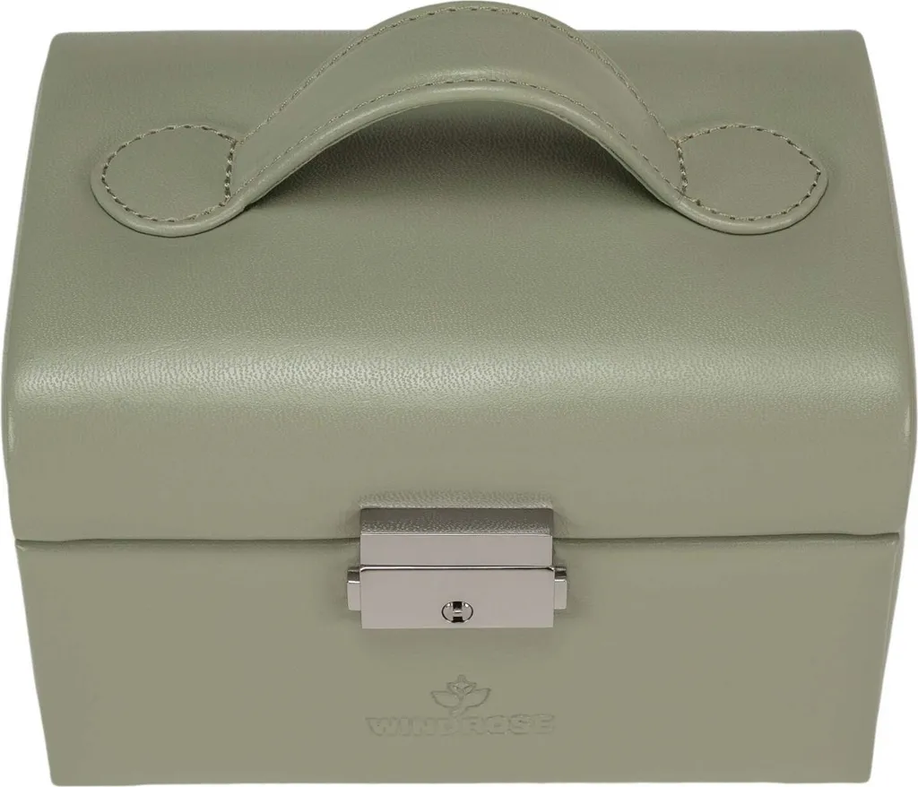 Portagioie WINDROSE Merino Moda Mint - Organizzazione Gioielli Chic
