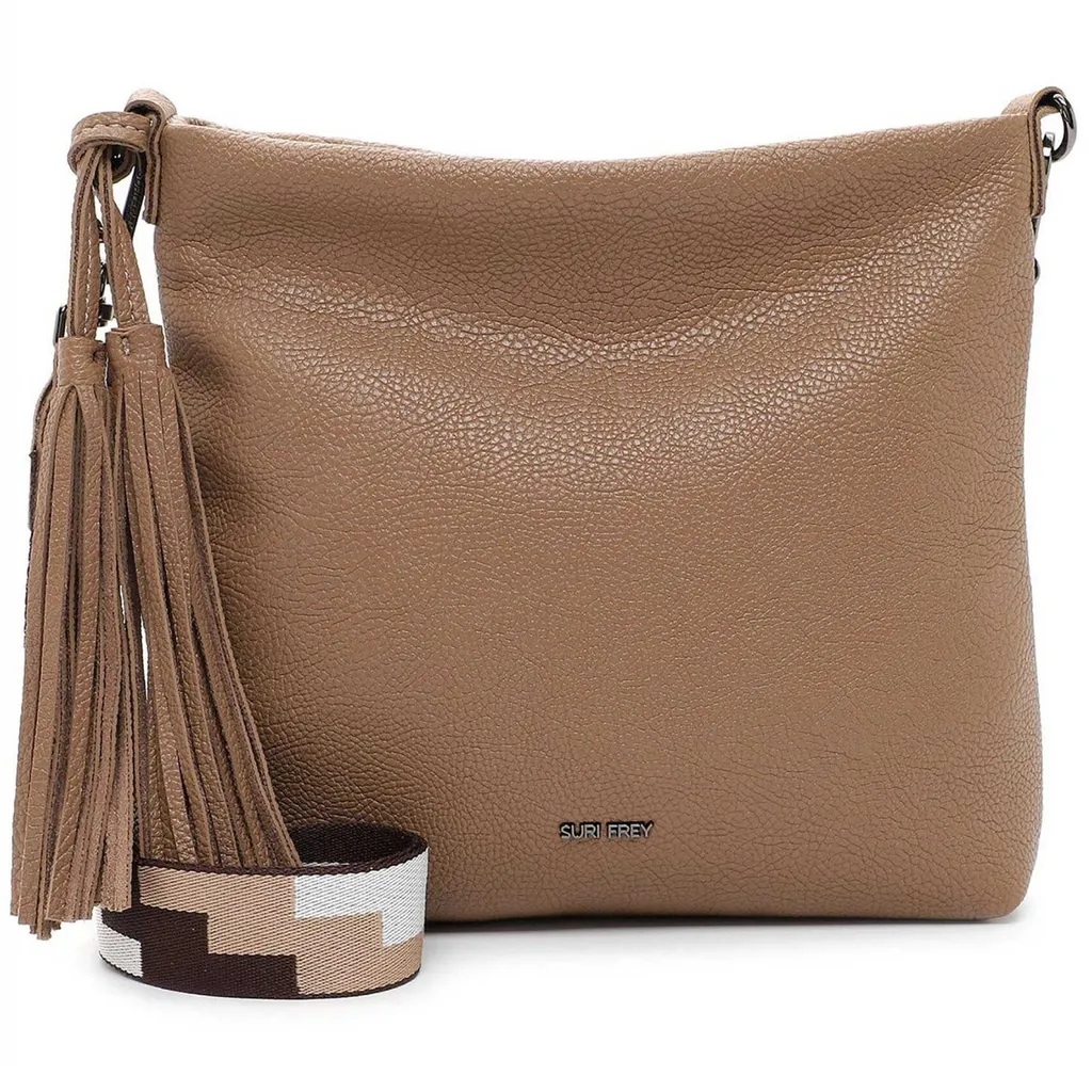 Borsa Donna SURI FREY Kiky Darktaupe | Tracolla Vegan Grigia Casual