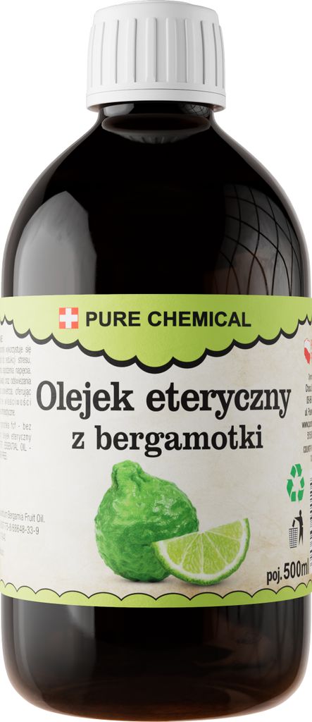 ätherisches Öl DER BERGAMOTTE 0,5 L