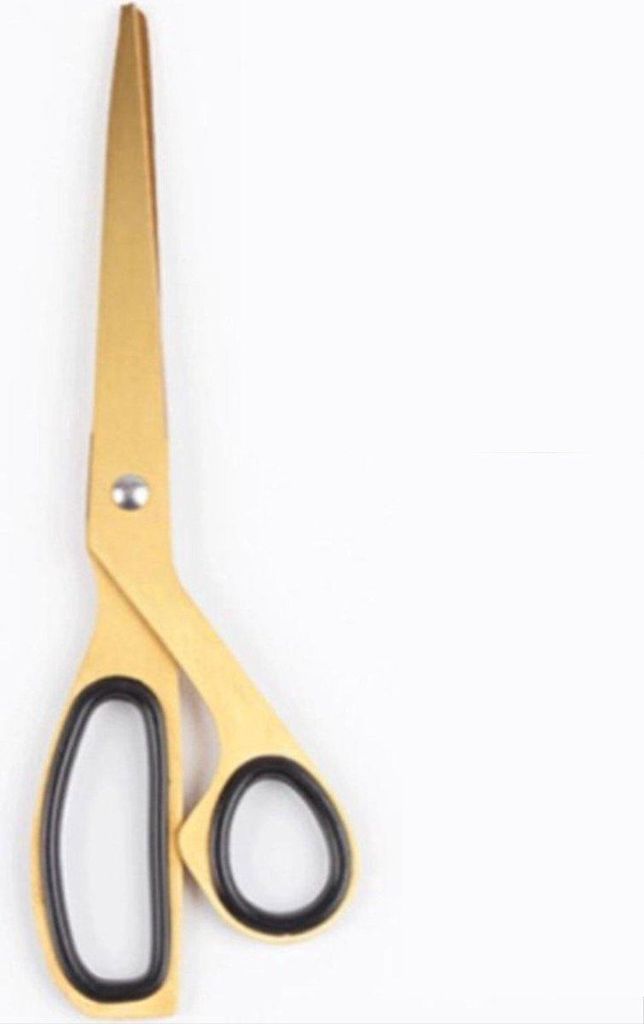 Jumada's – Ciseaux dorés – 19,7 cm – Acier inoxydable – Image du produit 