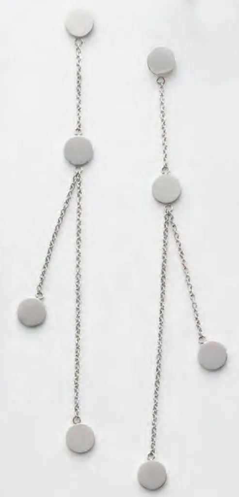 Orecchini in Argento Victoria: Design Minimal e Raffinato per Donna