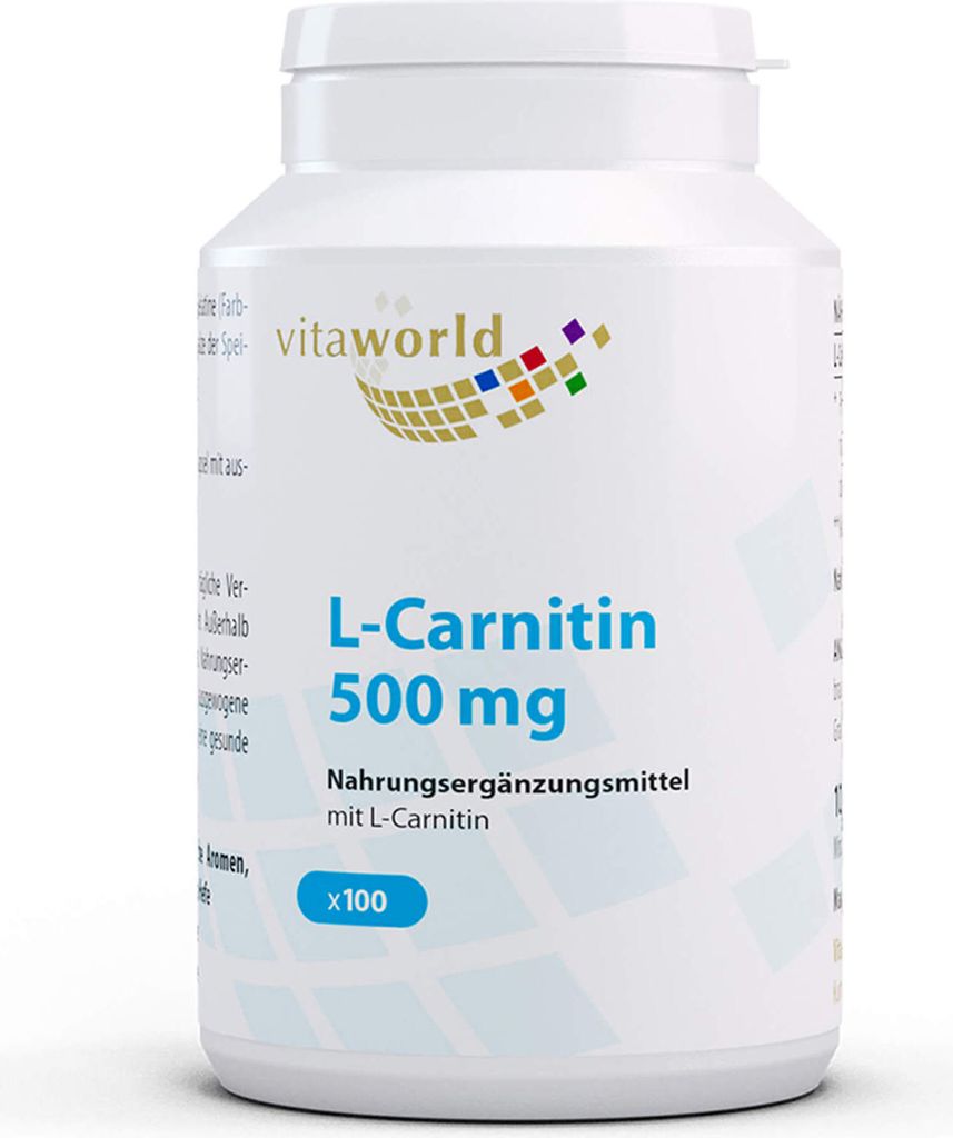 L-Carnitin 500mg, 100 St KAP Produktbild 