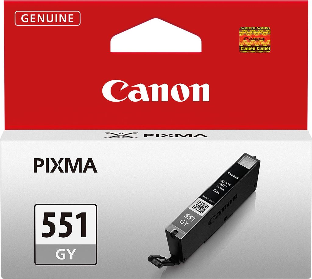 Canon CLI-551GY Tisková kazeta šedá Obrázek produktu 