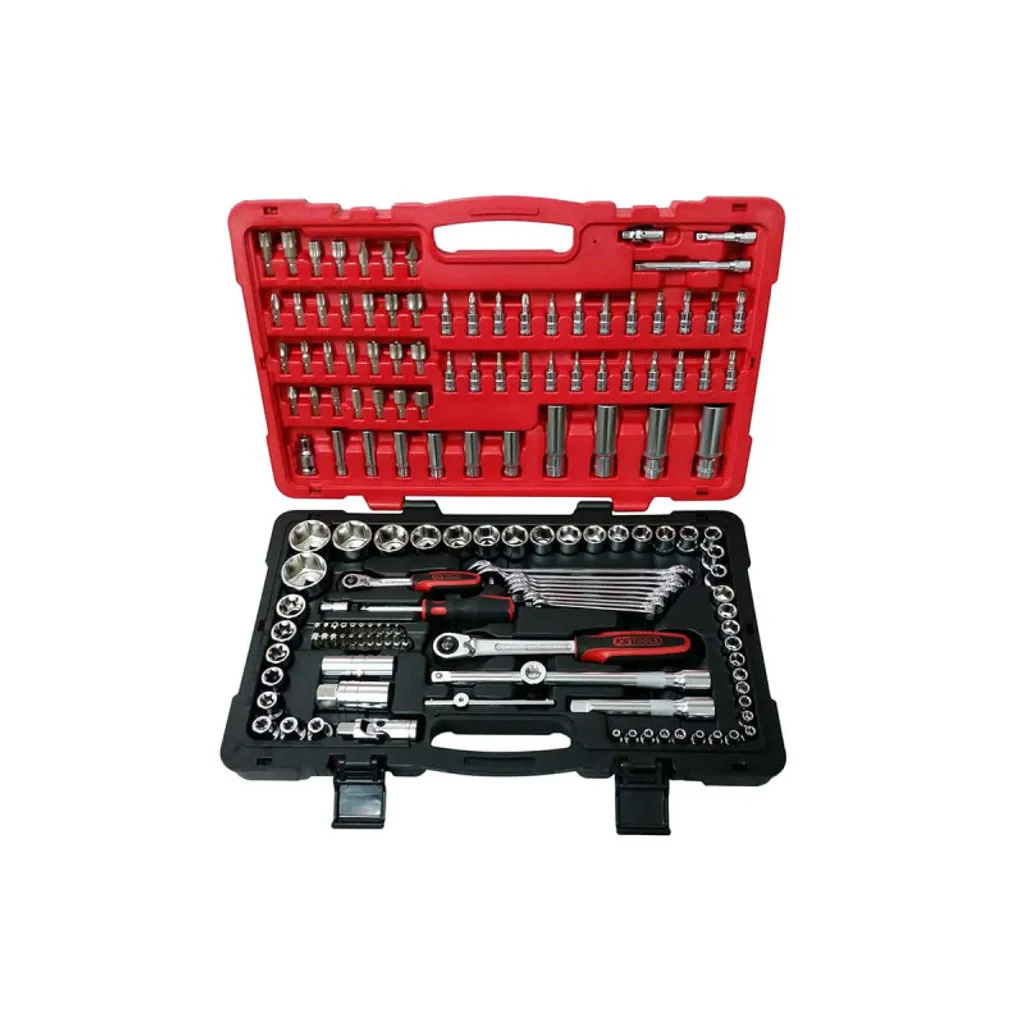 Mallette de serrage KS TOOLS 151 pièces ULTIMATE chrome vanadium 1/4 1/2