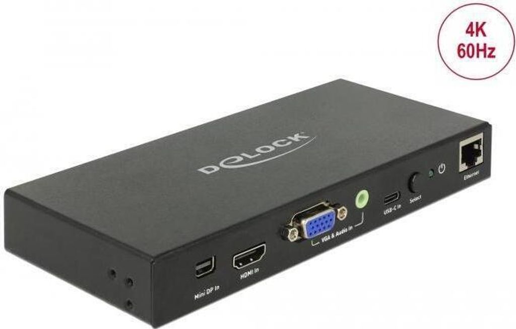 DeLOCK Multi-AV to HDMI Converter - Multiformat auf HDMI-Converter / Scaler / Switcher