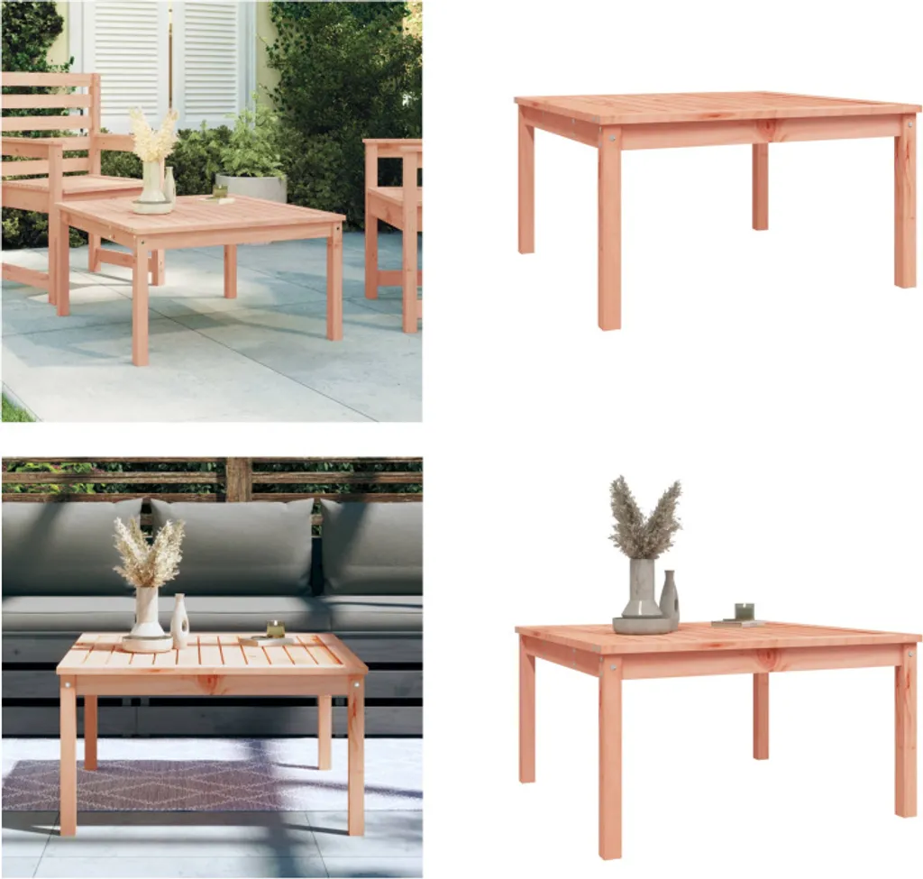 Tavolo da Giardino vidaXL 82,5cm in Legno Massiccio Douglas - Arredo Top