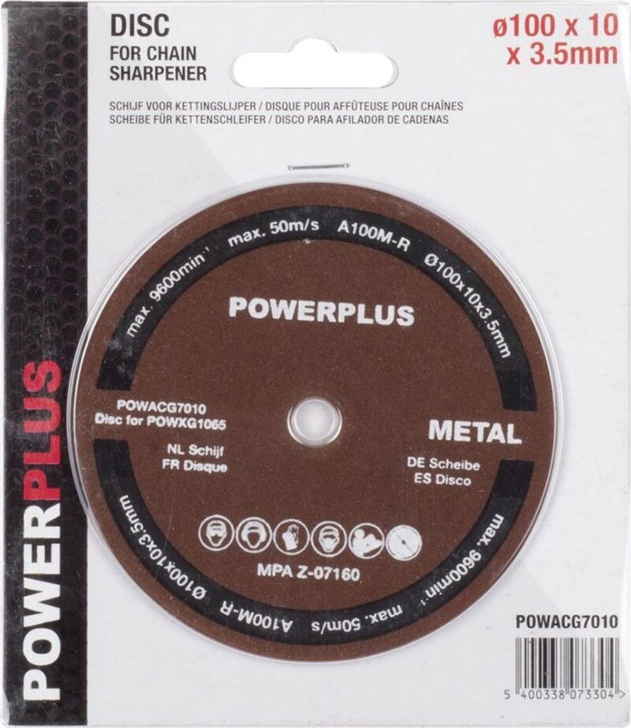Powerplus Disque d'affûtage Pièce de rechange pour affûteur Image du produit 