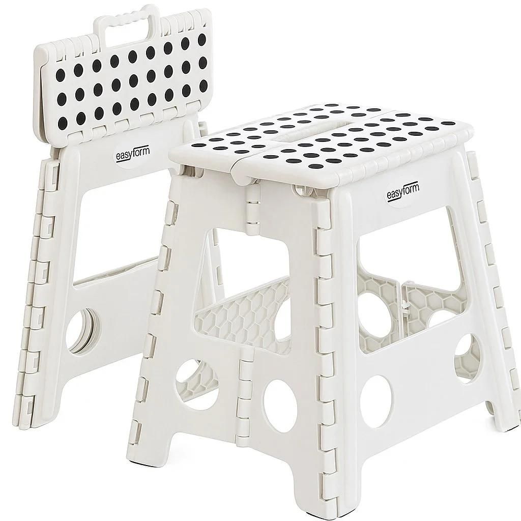 Klapphocker Tritthocker faltbar, rutschfest, Hocker Produktbild 