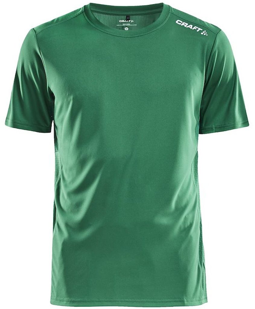 CRAFT Rush SS Herren Laufshirt Sportshirt Aktivshirt TEAM GREEN XL