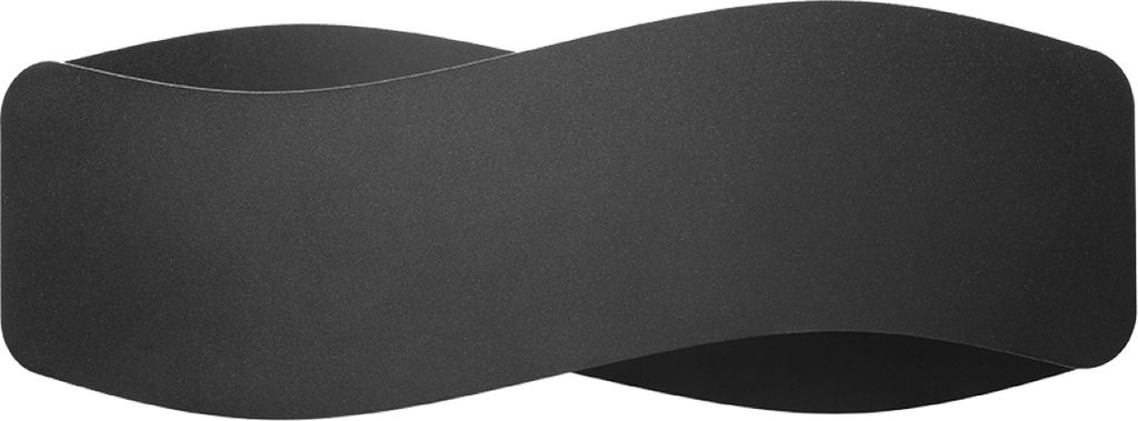 Wandleuchte TILA 40 schwarz 2xG9 8W Stahl 15x12x40cm Sollux Lighting