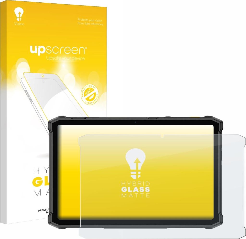 upscreen Entspiegelungs Schutzglas für Ulefone Armor Pad 5 Pro Schutzfolie Panzer Folie Glas Display Schutz matt