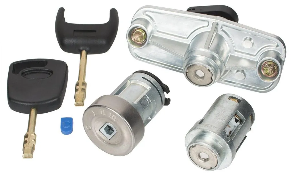 Jeu d'Inserts de Serrures Ford Mondeo Mk3 avec Contacteur d'Allumage Complet