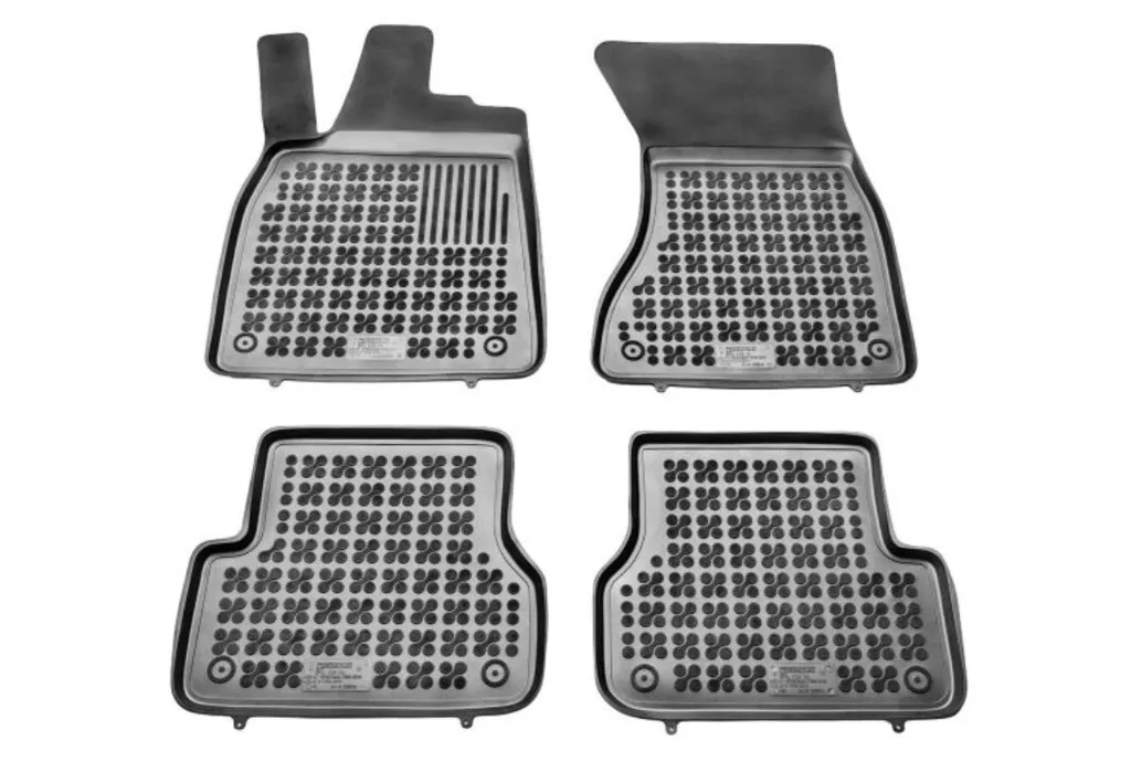 Set Tappeti Auto Gomma Neri Anteriori+Posteriori - Massima Protezione