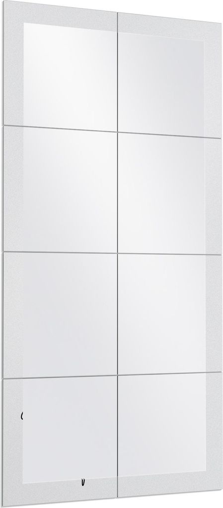 DEQORI Wandspiegel Puzzle 60x120 cm 'Erfolg sieht anders aus' Spiegel Ganzkörperspiegel