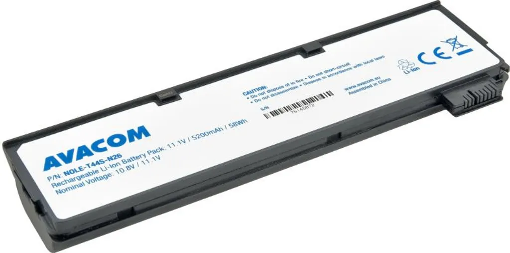 Batterie Lenovo ThinkPad T440s X240 Li-Ion 11.1V 5200mAh 58Wh Longue Durée
