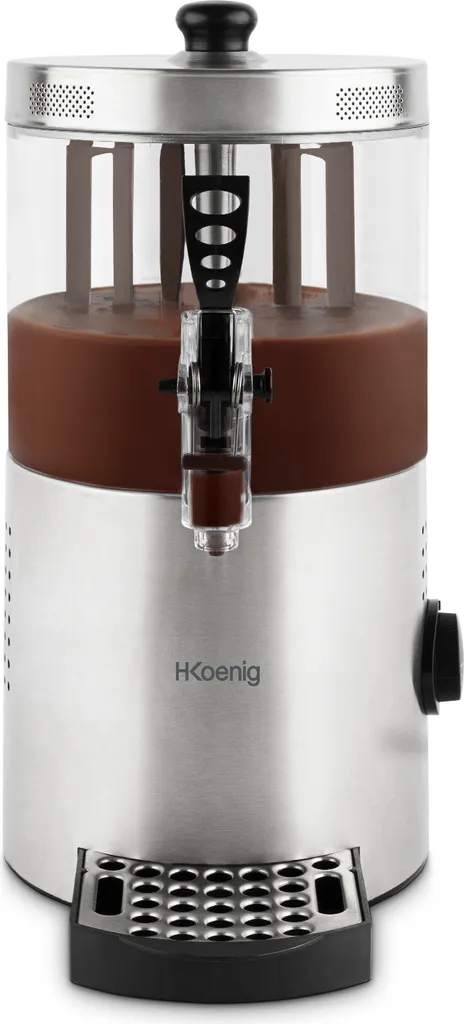 H.Koenig SHK800 Distributeur de Chocolat Chaud 3L en Acier Inox 1200W