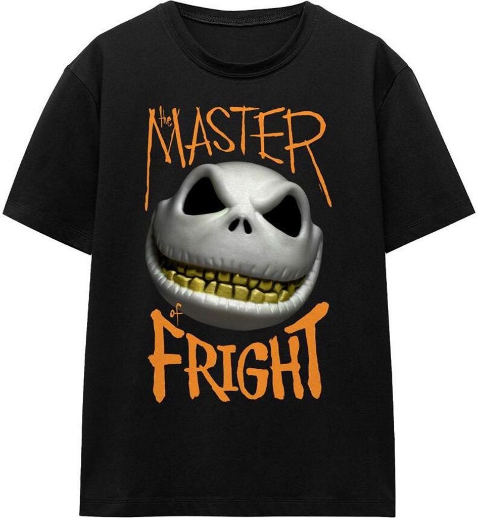 The Nightmare Before Christmas - "Master Of Fright" T-Shirt für Herren/Damen Uni TV17349 (XXL) (Schwarz)