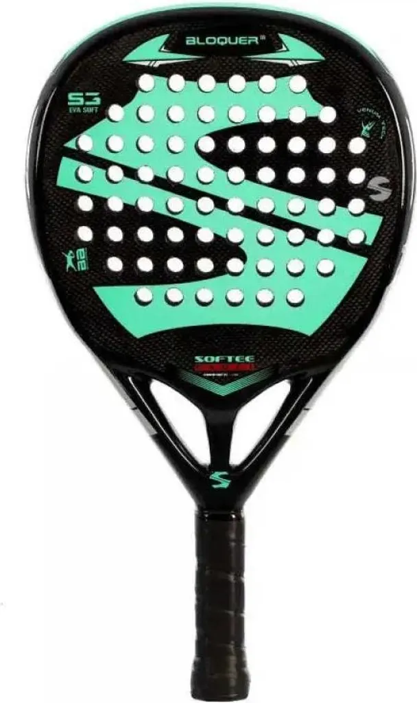 Raquette de padel polyvalente Softee Bloquer coloris Vert Taille Unique