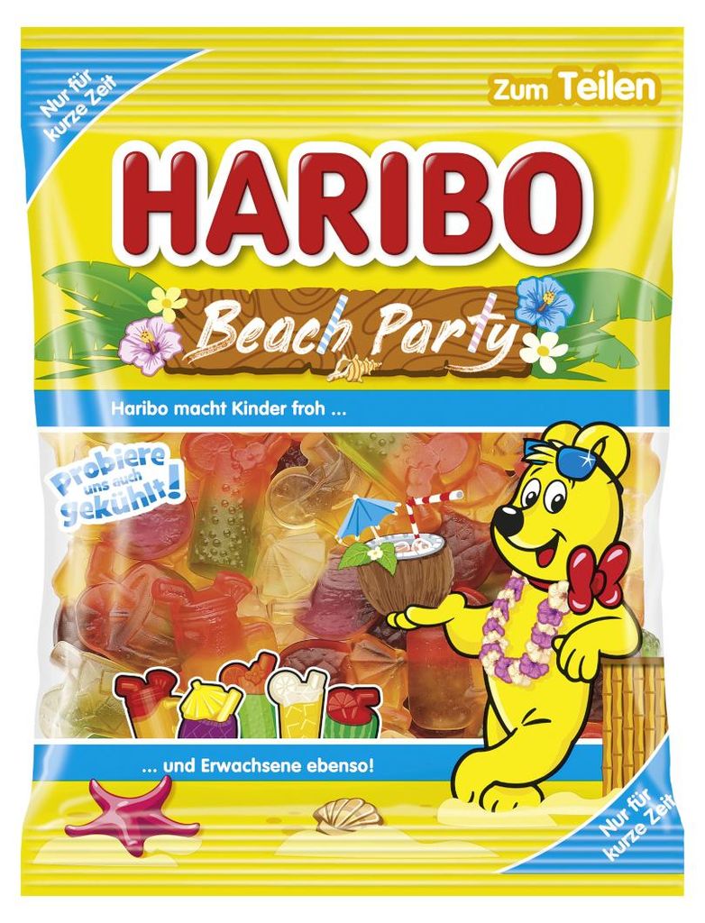 Haribo Beach Party 175g Produktbild 