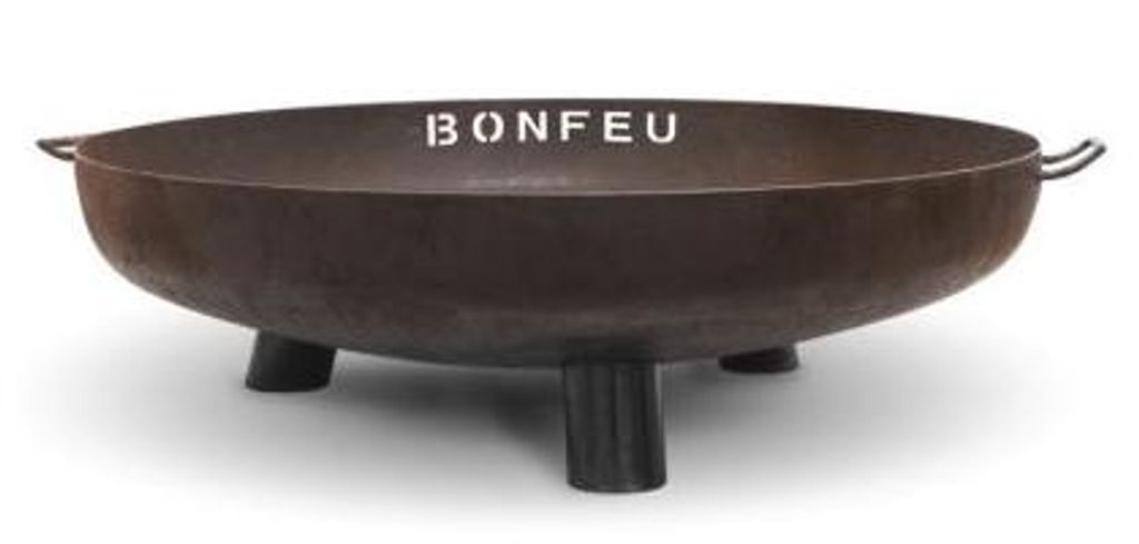 BonFeu Feuerkorb BonBowl Plus, Cortenstahl, 100 cm Produktbild 